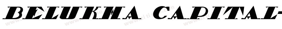 Belukha Capital字体转换